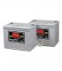 Deux batteries GEL 74 Ah (boulons inclus) de MK Battery pour Scooter électrique senior, PMR ou personne handicapée